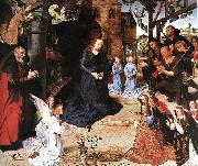 GOES, Hugo van der, The Adoration of the Shepherds